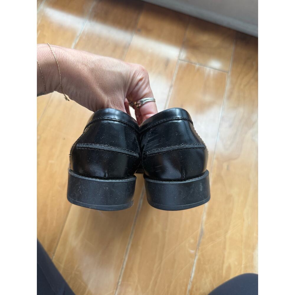 Black leather TODS loafers size 39.5 - Picture 3 of 7